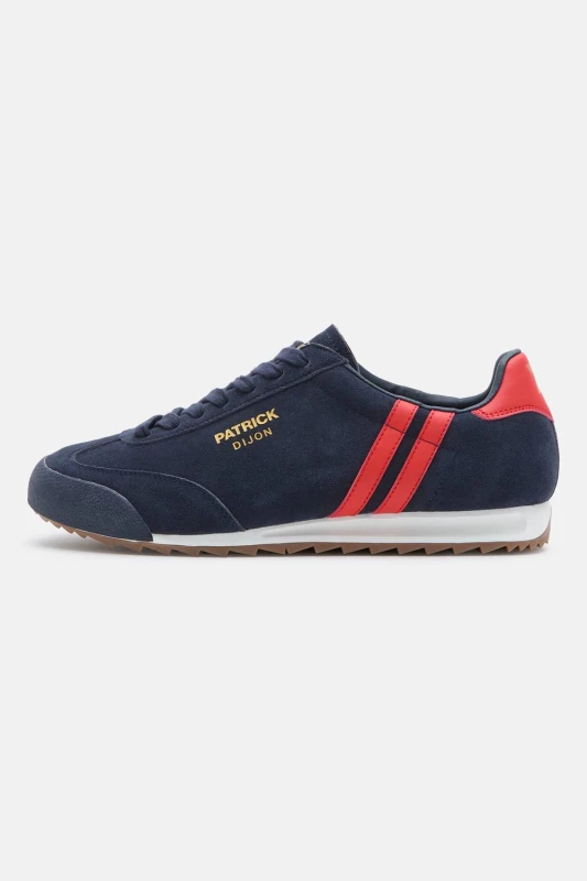 Image of Patrick Mens Dijon Runner in Mid Navy Size: 7 Mid Navy Male 7