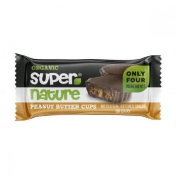 Image of Supernature Peanut Butter Cups - 4 Ingredients - 40g x 12 (Case of 1)