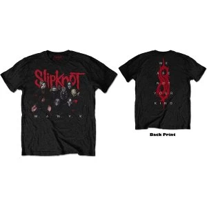Image of Slipknot - WANYK Logo Unisex Medium T-Shirt - Black