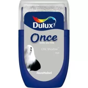 Image of Dulux Once Chic Shadow Matt Emulsion Paint 30ml