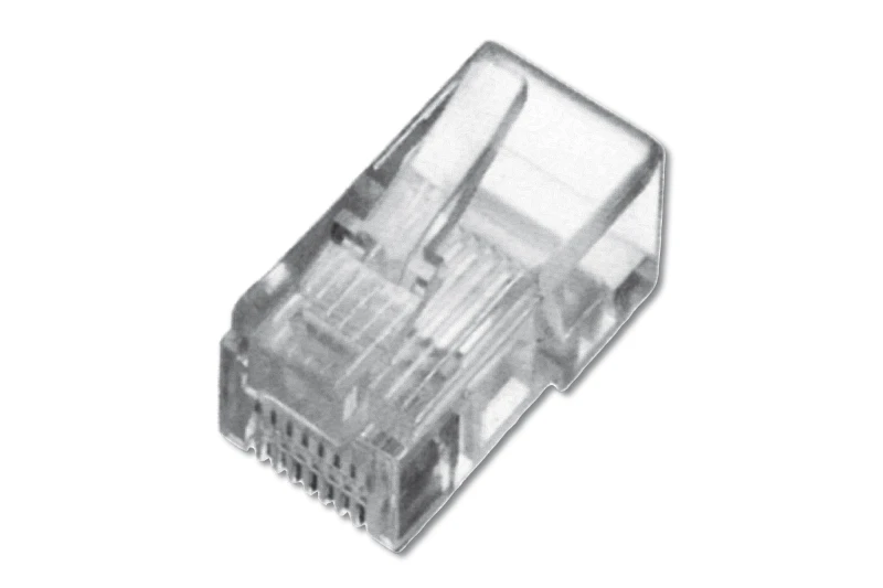 Image of Digitus Modular plug for round cable. unshielded. 100 pcs.