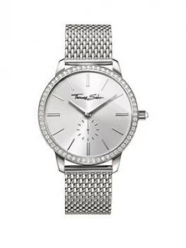 Image of Thomas Sabo Glam Spirit Multi Dial Crystal Bezel Mesh Ladies Watch, One Colour, Women