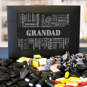 Image of Personalised Liquorice Sweet Box