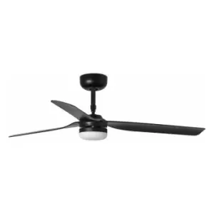 Image of Faro Punt LED Black Ceiling Fan With DC Motor Smart