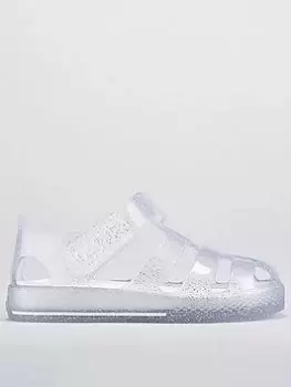 Image of Igor Star Glitter Jelly Sandal, Multi, Size 4 Younger