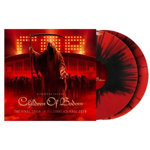 Image of Children Of Bodom A Chapter Called Children Of Bodom - Red & Black Splatter Vinyl - Sealed 2023 German 2-LP vinyl set SPINE800313P