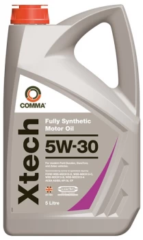 Image of PMO Xtech 5W-30 - 5 Litre XTC5L COMMA