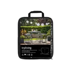 Image of Ivyline Waterproof Square Furniture Set Cover In Eco-friendly Material H:110.5cm x W:107.5 Cm