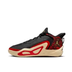 Image of Jordan Tatum 1 Zoo Gs, Black/Metallic Gold-University Red-Beach, size: 4, Unisex, Basketballshoes grade school, FJ4653-001