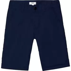 Image of Boss Cotton twill bermudas - Blue