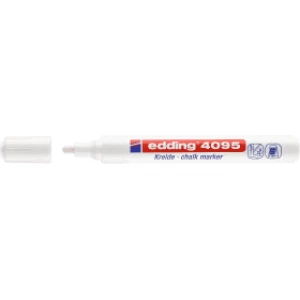 Image of Edding 4095 Round Chalk Marker - White