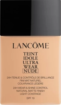 Image of Lancome Teint Idole Ultra Wear Nude Foundation SPF19 40ml 021 - Beige Jasmin
