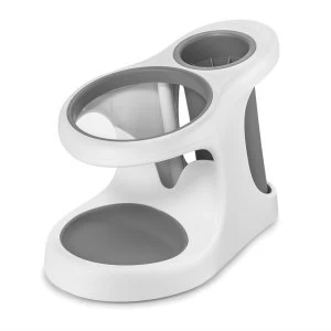 Image of Polder Style Store Hairdryer and Straightener Storage White