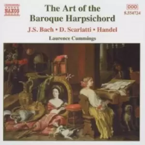 Image of The Art of the Baroque Harpsichord by Johann Sebastian Bach CD Album