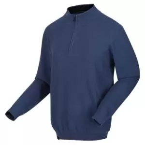 Image of Regatta Keaton quarter Zip Fleece - Blue