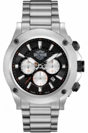 Image of Mens Harley Davidson Chronograph Watch 78B126