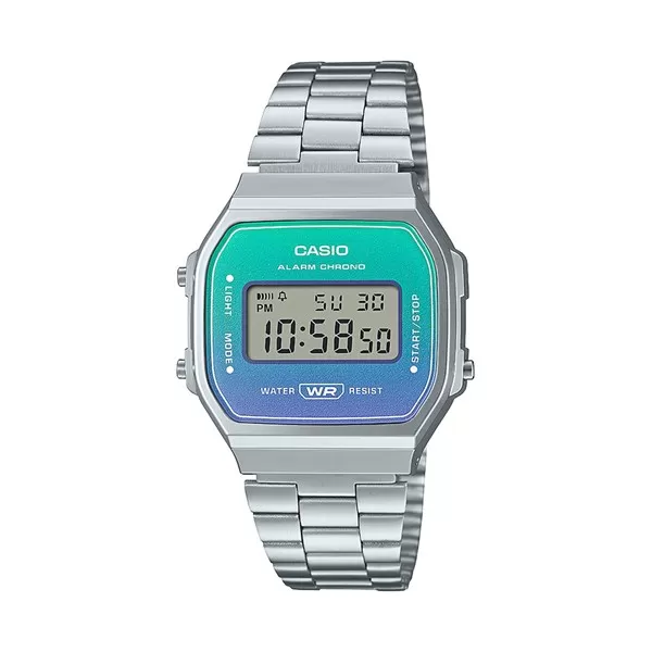 Image of Casio Vintage A168WER-2AEF Vaporwave Bracelet Watch - W59110