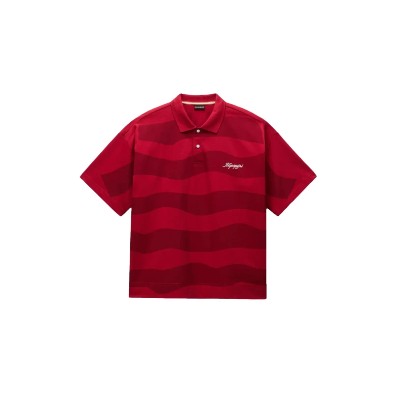 Image of Polo Napapijri Spectrum Rouge Male M