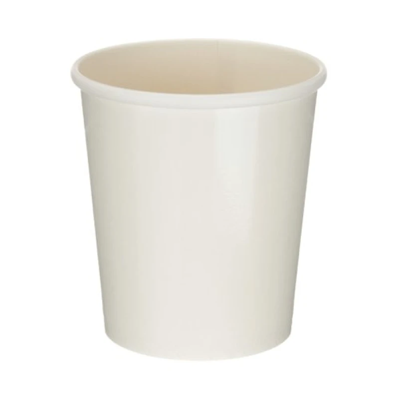 Image of Go-Pak Heavy Duty Soup Cup PP Lined 16oz White (500 Pack) D45014