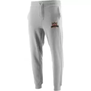 Image of GANT Grey Melange Banner Shield Jogging Pant