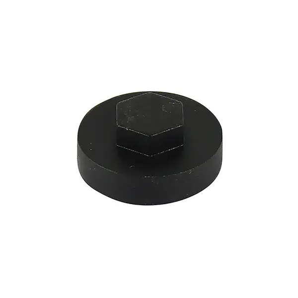 Image of Colour Match Hexagon Screw Cover Cap 5/16" x 19mm 1900E53CAP Colour: Black