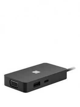 Image of Microsoft Usb-C Travel Hub Xz/Nl/Fr/De Hdwr Black
