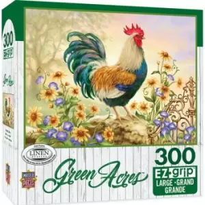 Image of Masterpieces Puzzle Green Acres Morning Glory Ez Grip Puzzle 300 piece jigsaw puzzle