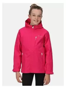 Image of Boys, Regatta Kids Calderdale Ii Waterproof Jacket - Pink, Size 3-4 Years
