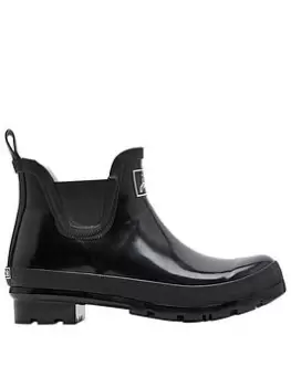 Image of Joules Ankle Gloss Wellibob - Black, Size 7, Women
