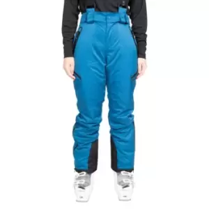 Image of Trespass Womens/Ladies Marisol Ski Trousers (XXS) (Cosmic Blue)