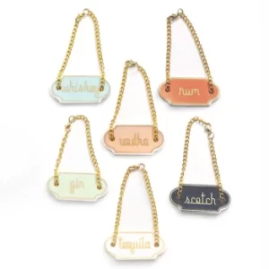 Image of Rosanna Chez Elle Porcelain Decanter Tag (One Random Supplied)