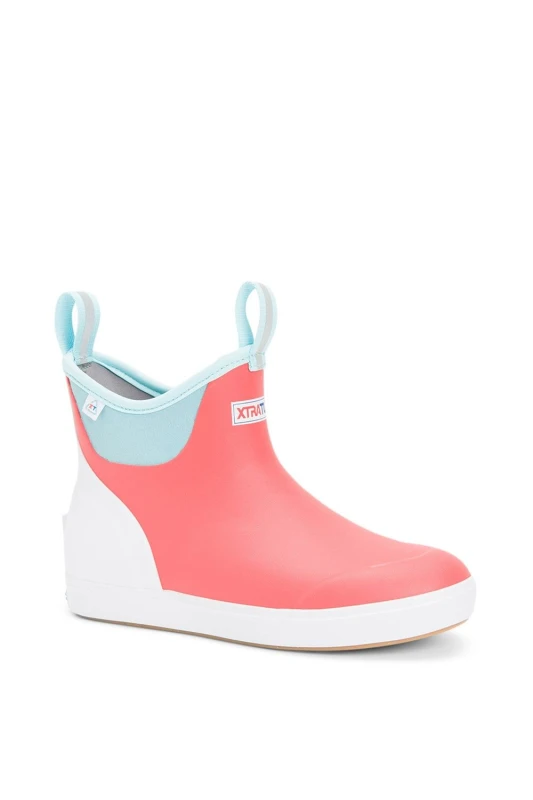 Image of Xtratuf Ankle Deck Boot Eco - Red Red 7 (42)