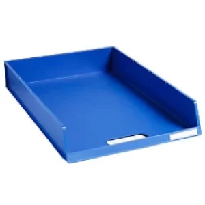 Image of Exacompta Letter Tray C4 Plus Office, Blue, Pack of 6