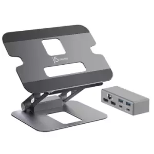 Image of j5create JTS427 Multi-Angle Dual 4K Docking Stand