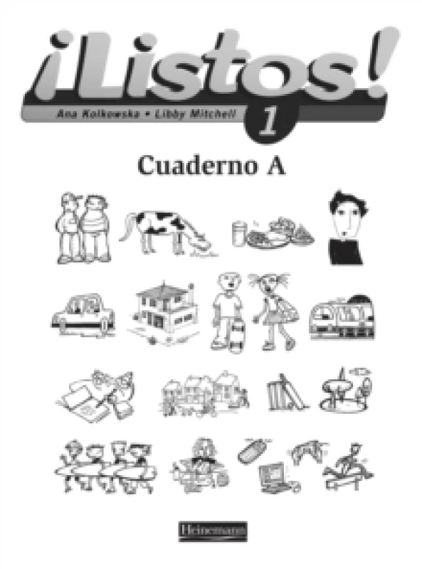 Image of Libby Mitchell Listos! 1 Workbook A (Pack of 8) Book Multi