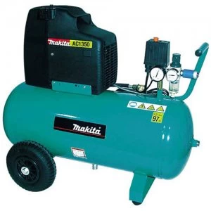 Image of Makita AC1350 50L Air Compressor 240v