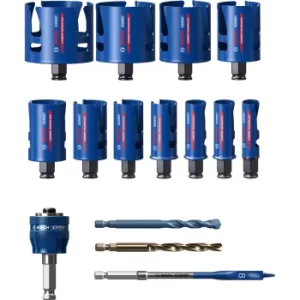 Image of Bosch Expert 15 Piece Construction Material Hole Saw Set