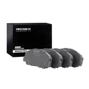 Image of RIDEX Brake pad set 402B0429 Brake pads,Brake pad set, disc brake DAIHATSU,BERTONE,Feroza (F300),CUORE IV (L501),FEROZA Soft Top (F300)