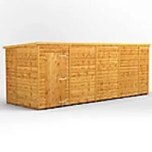 Image of Power Garden Shed 186PPW Golden Brown 18x6