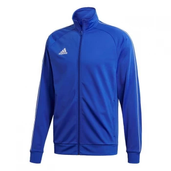 Image of adidas Core 18 Track Top Mens - Bold Blue / White