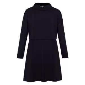 Image of Boss Girls Blue Dress - Blue