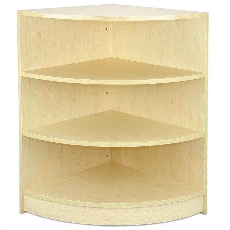 Image of Monstershop Retail Shop Corner Counter LM60 - Maple in Beige Beige Unisex