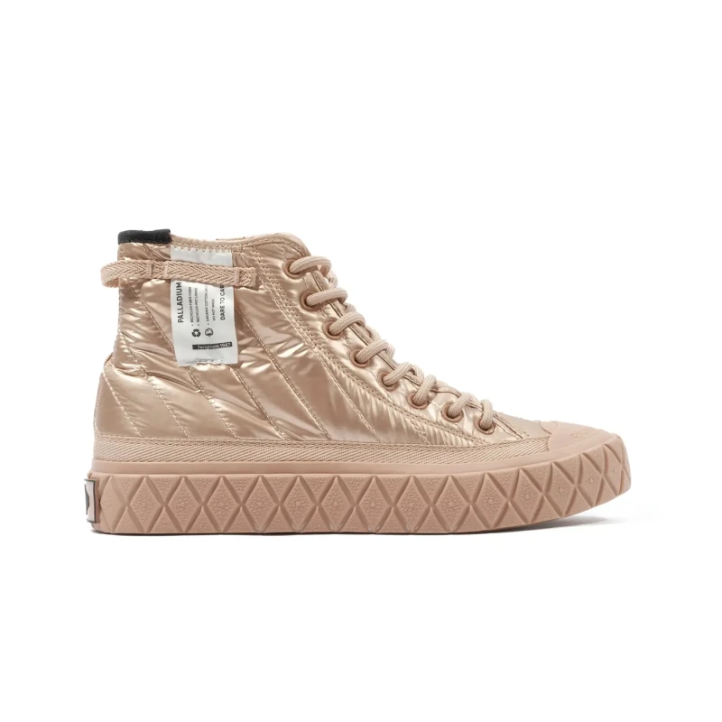 Image of Palladium Womens Trainers Palladium Ace Re-Quilt Beige Female 36