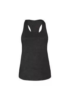 Image of Heather Jersey Racerback Tank Top