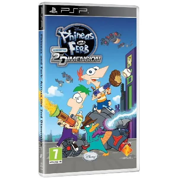 Image of Phineas And Ferb Across the Second Dimension PSP Game