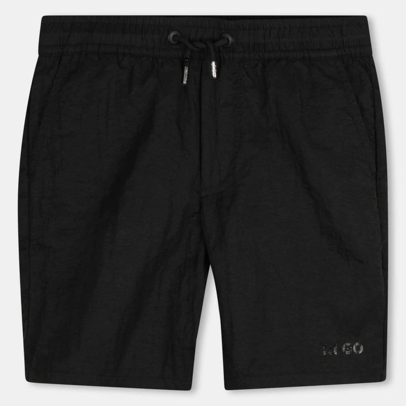 Image of Hugo Kids Quick Drying Swim Shorts Black 09B male 6Y