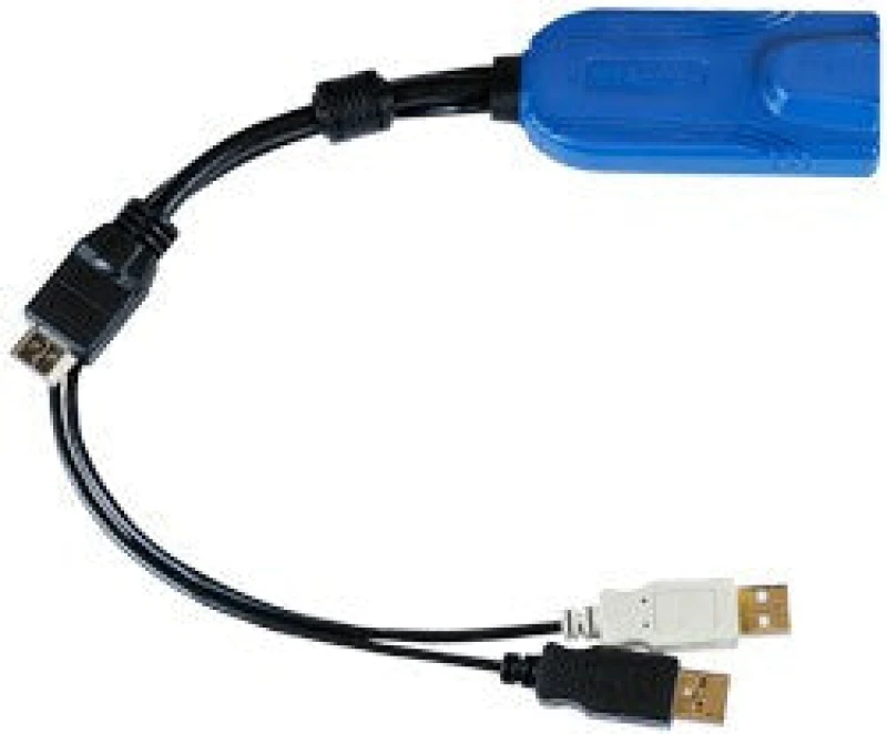 Image of Raritan Raritan Digital HDMI, USB CIM KVM cable Multicolour, Black 0.3 m D2CIM-DVUSB-HDMI