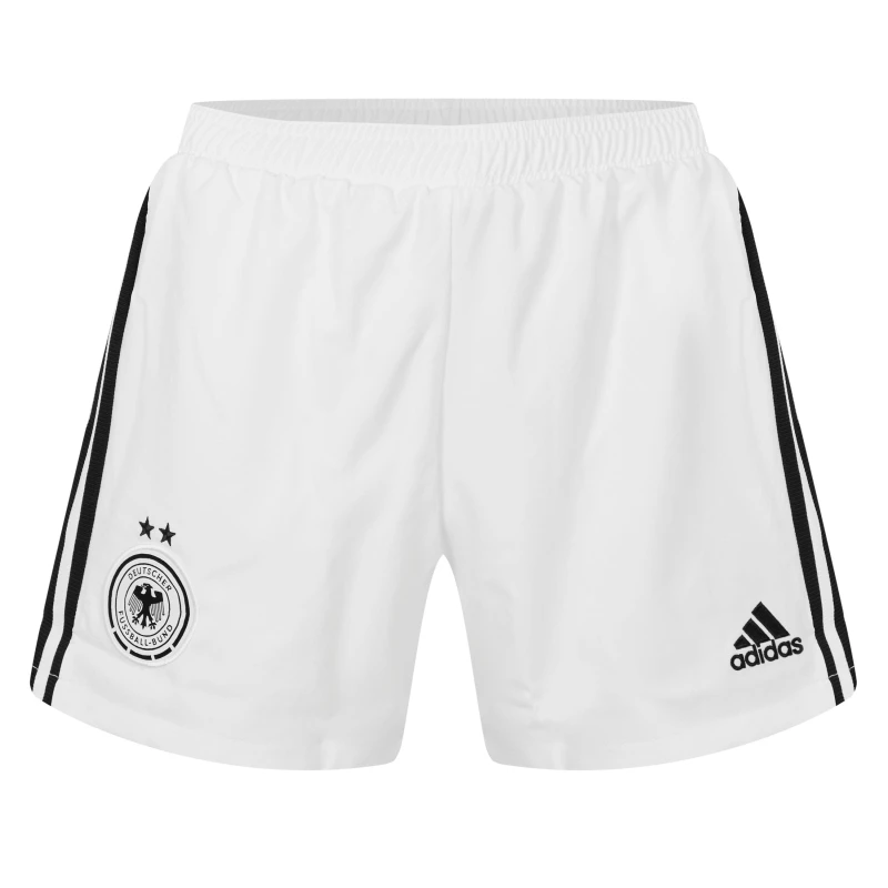 Image of adidas Germany Away Shorts 2021 2022 Womens International Licensed Football Shorts 10 (S) Multi 32306969350
