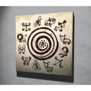 Image of KC053 Multicolor Decorative Canvas Painting