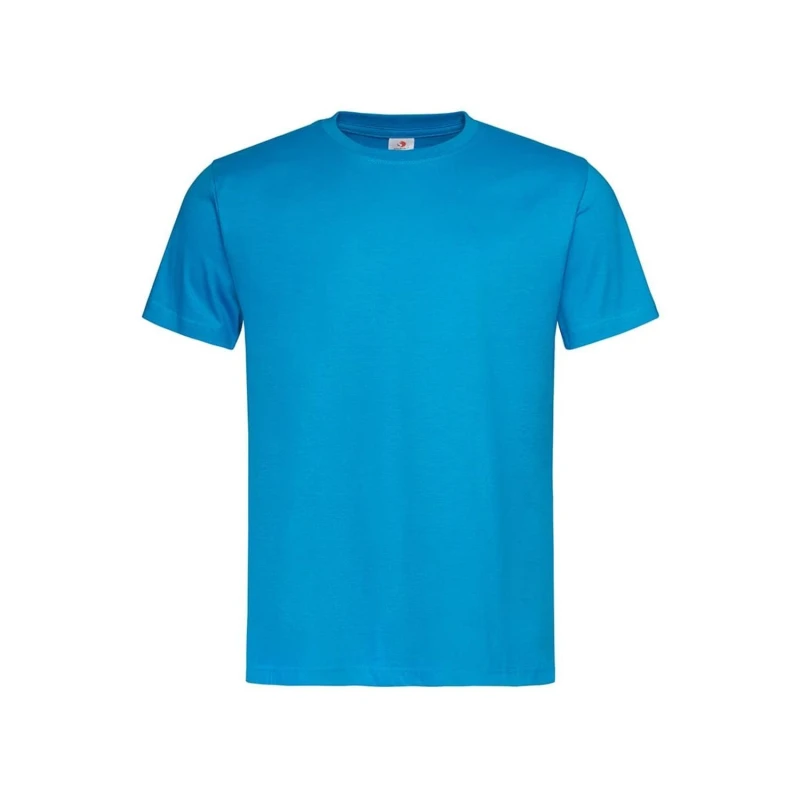 Image of Stedman Classics Mens Stedman Classic Tee in Blue Size: XS Blue Male XS